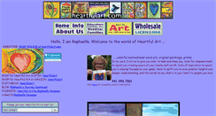 Desktop Screenshot of heartfulart.com